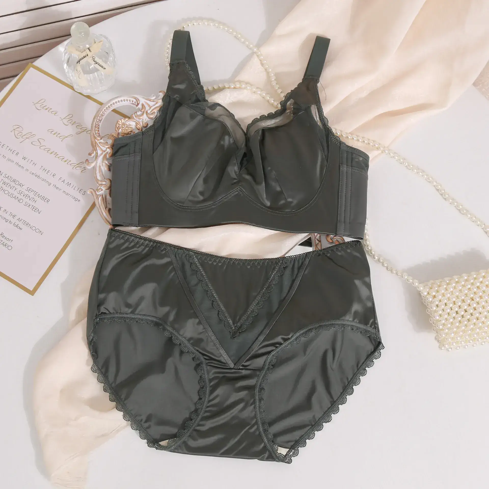 Light Luxury Underwear Women's Big Chest Small - Image 10