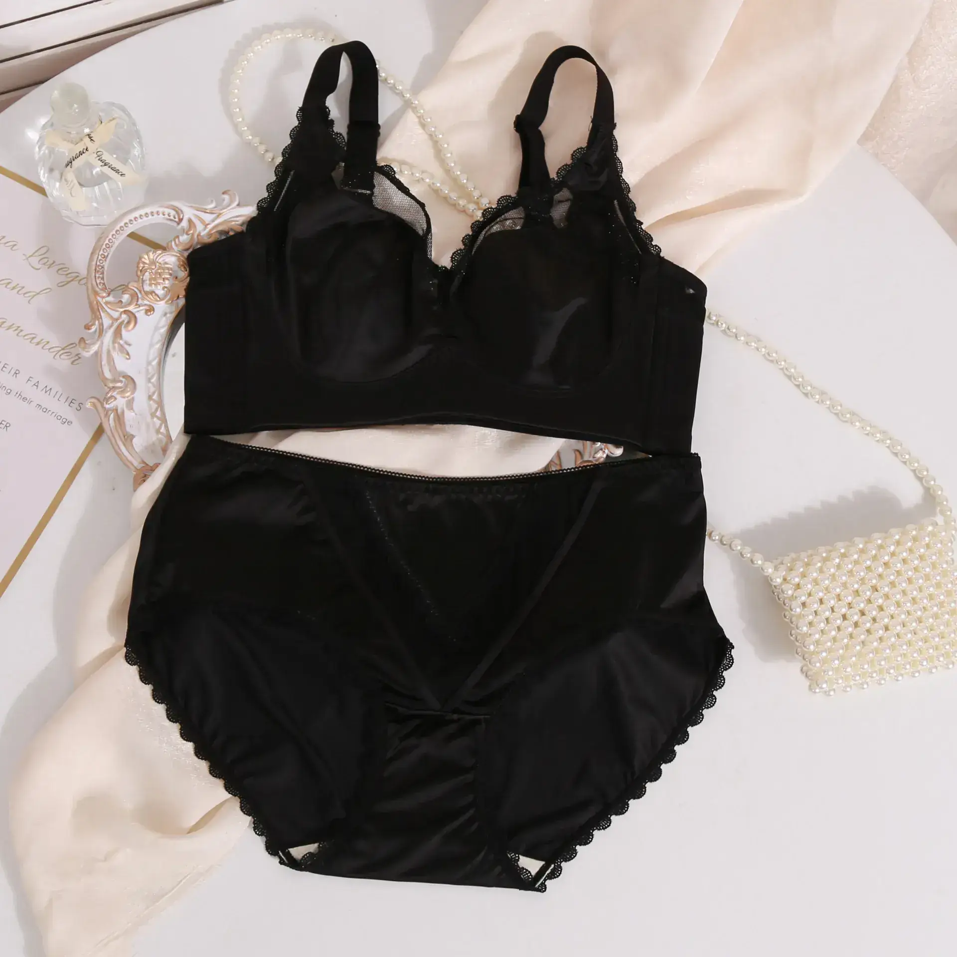 Light Luxury Underwear Women's Big Chest Small - Image 11