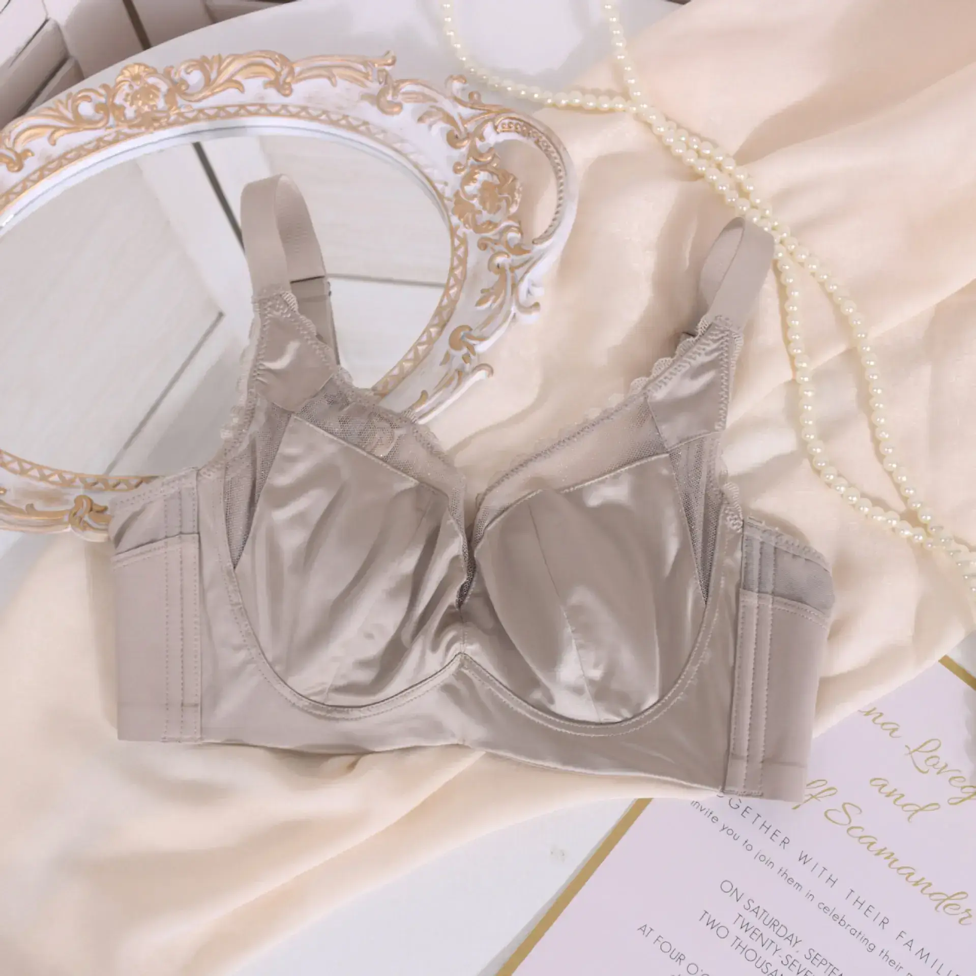 Light Luxury Underwear Women's Big Chest Small - Image 2