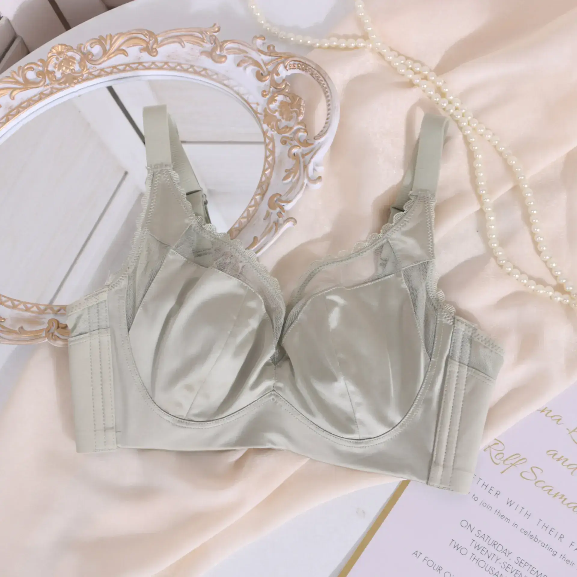 Light Luxury Underwear Women's Big Chest Small - Image 3