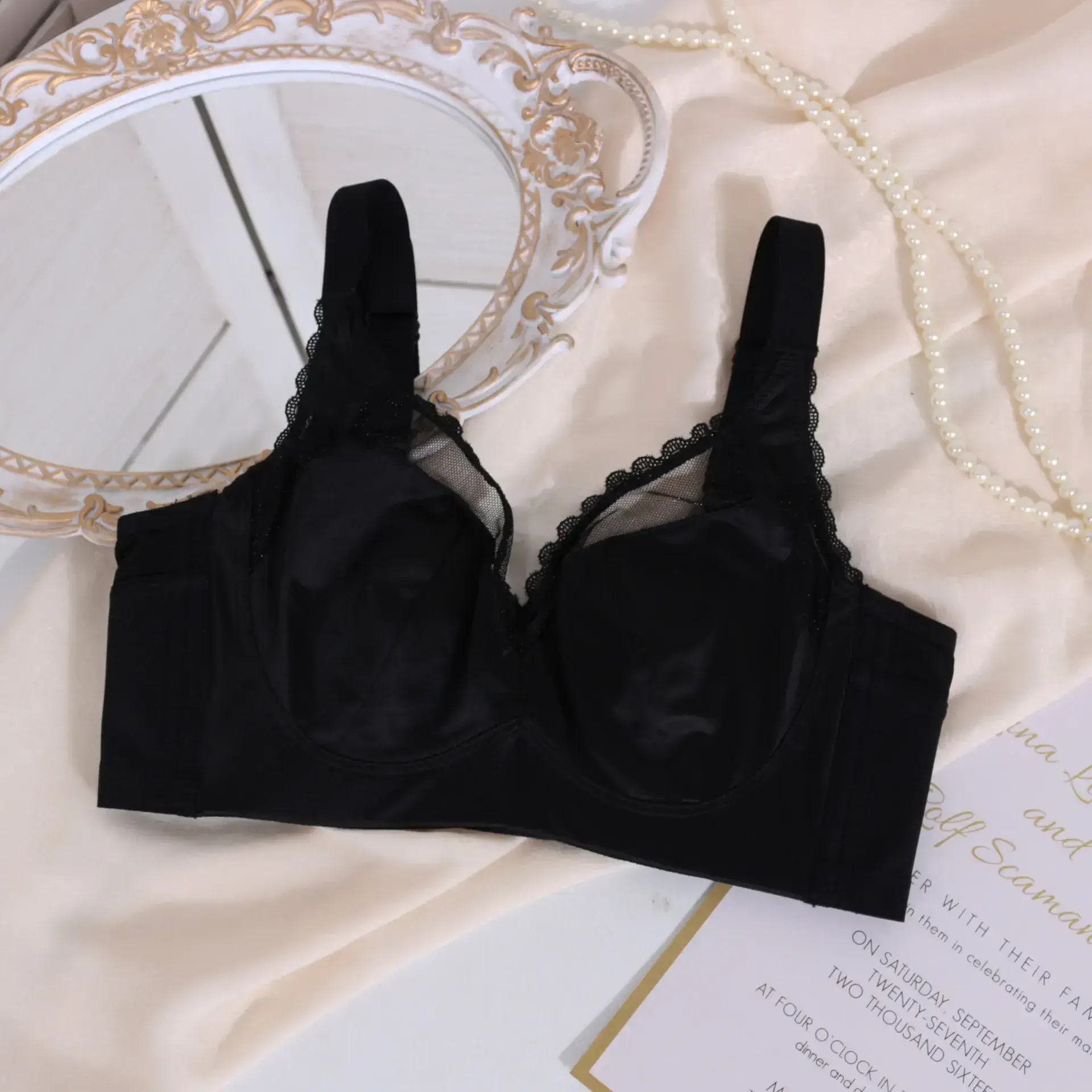 Light Luxury Underwear Women's Big Chest Small - Image 5