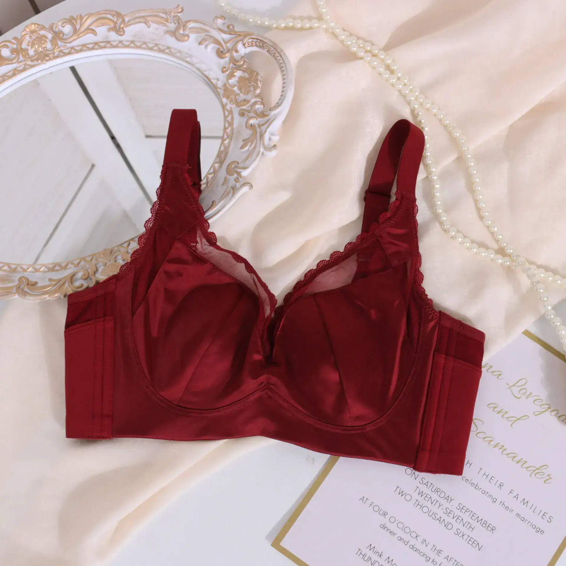 Light Luxury Underwear Women's Big Chest Small - Image 6
