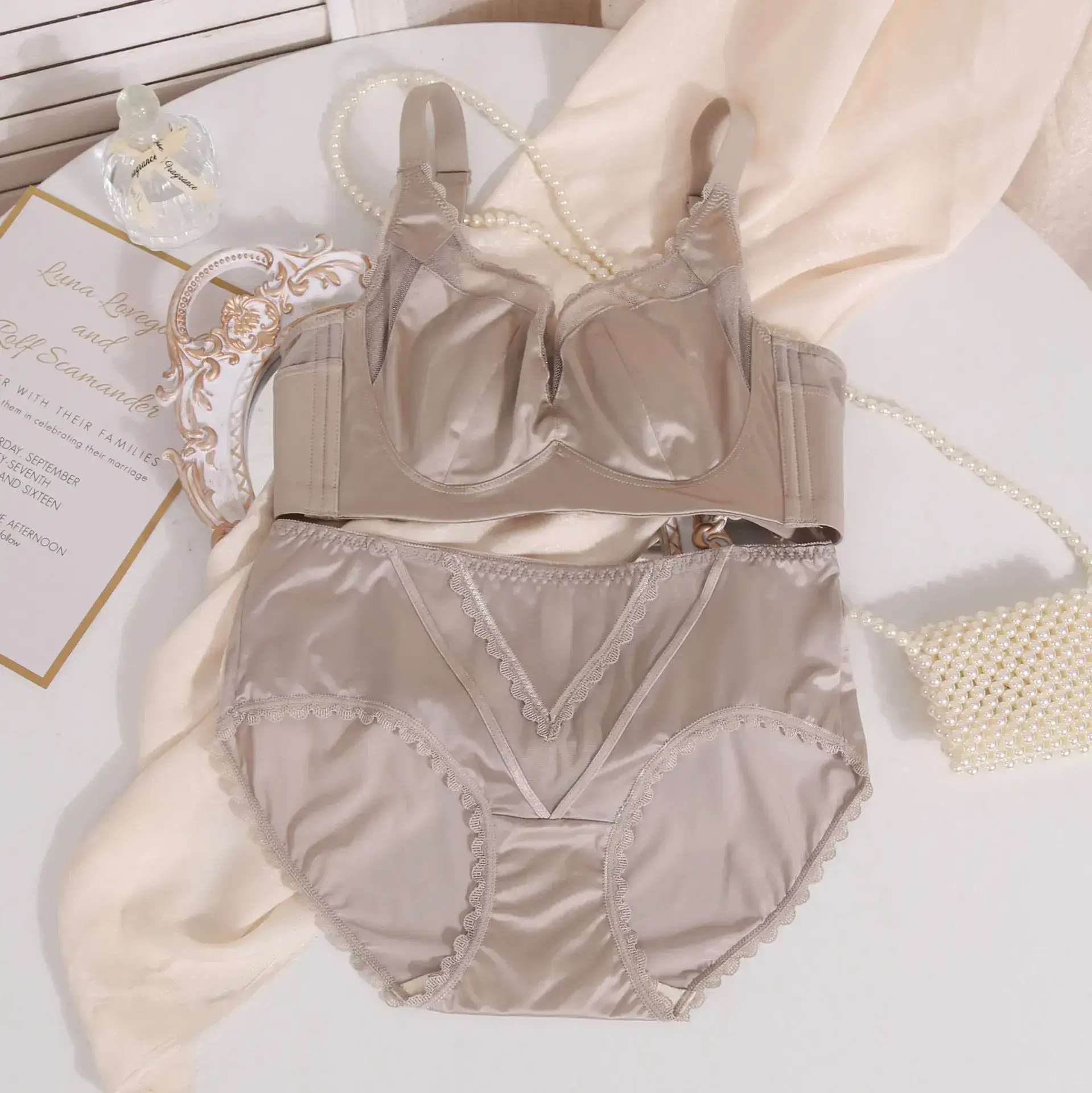 Light Luxury Underwear Women's Big Chest Small - Image 8
