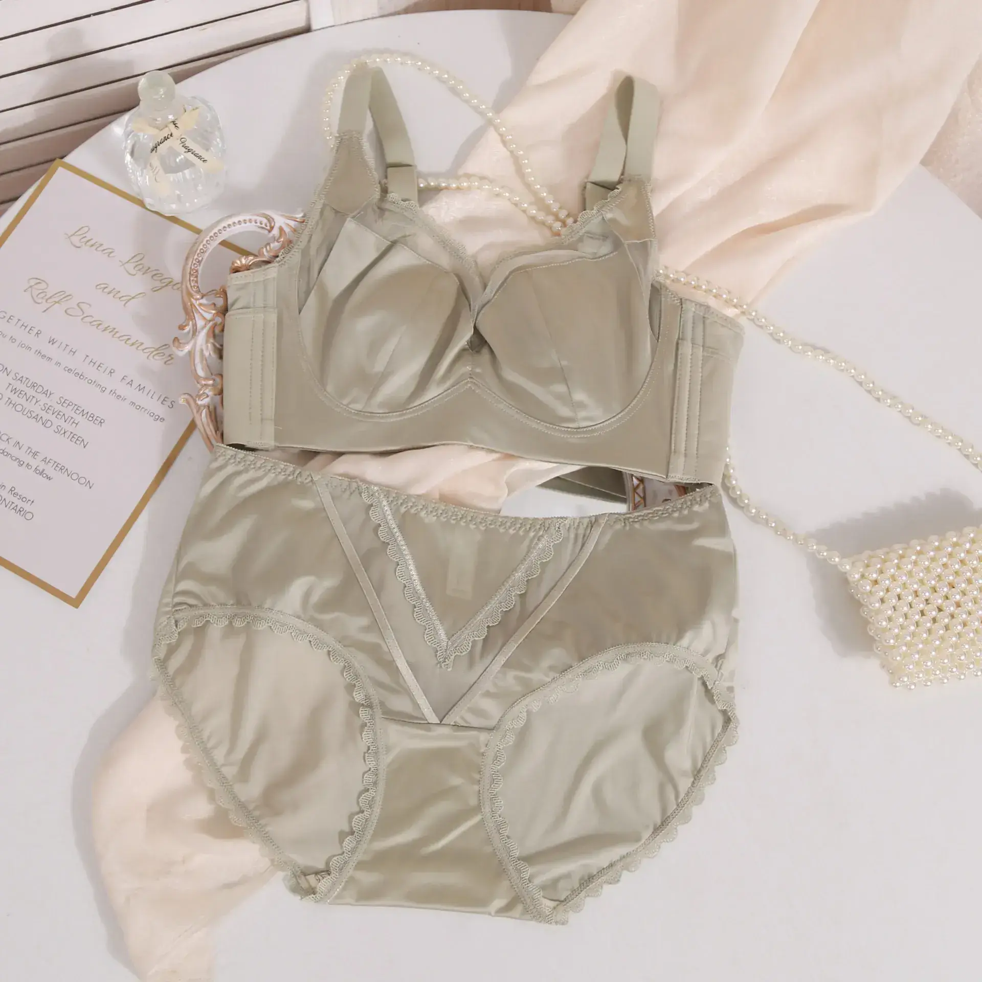 Light Luxury Underwear Women's Big Chest Small - Image 9