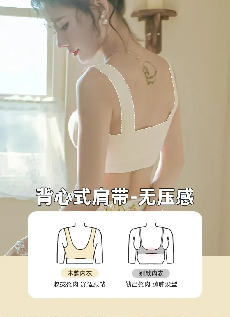 Women's Seamless Bra with Breast Retraction & Anti-Sagging Design — feature 3