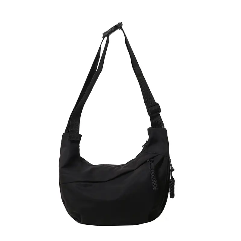 Women's Crossbody Messenger Bag White Black 2024 - Image 9