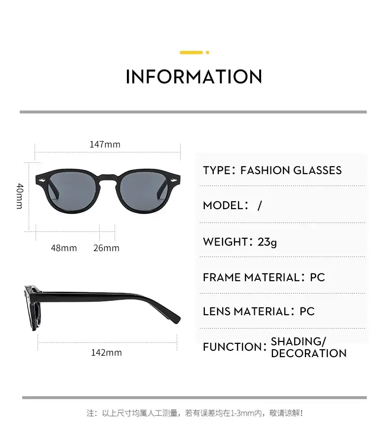 2024 Vintage C7 Sunglasses Multi-Color Cross Border — feature 10