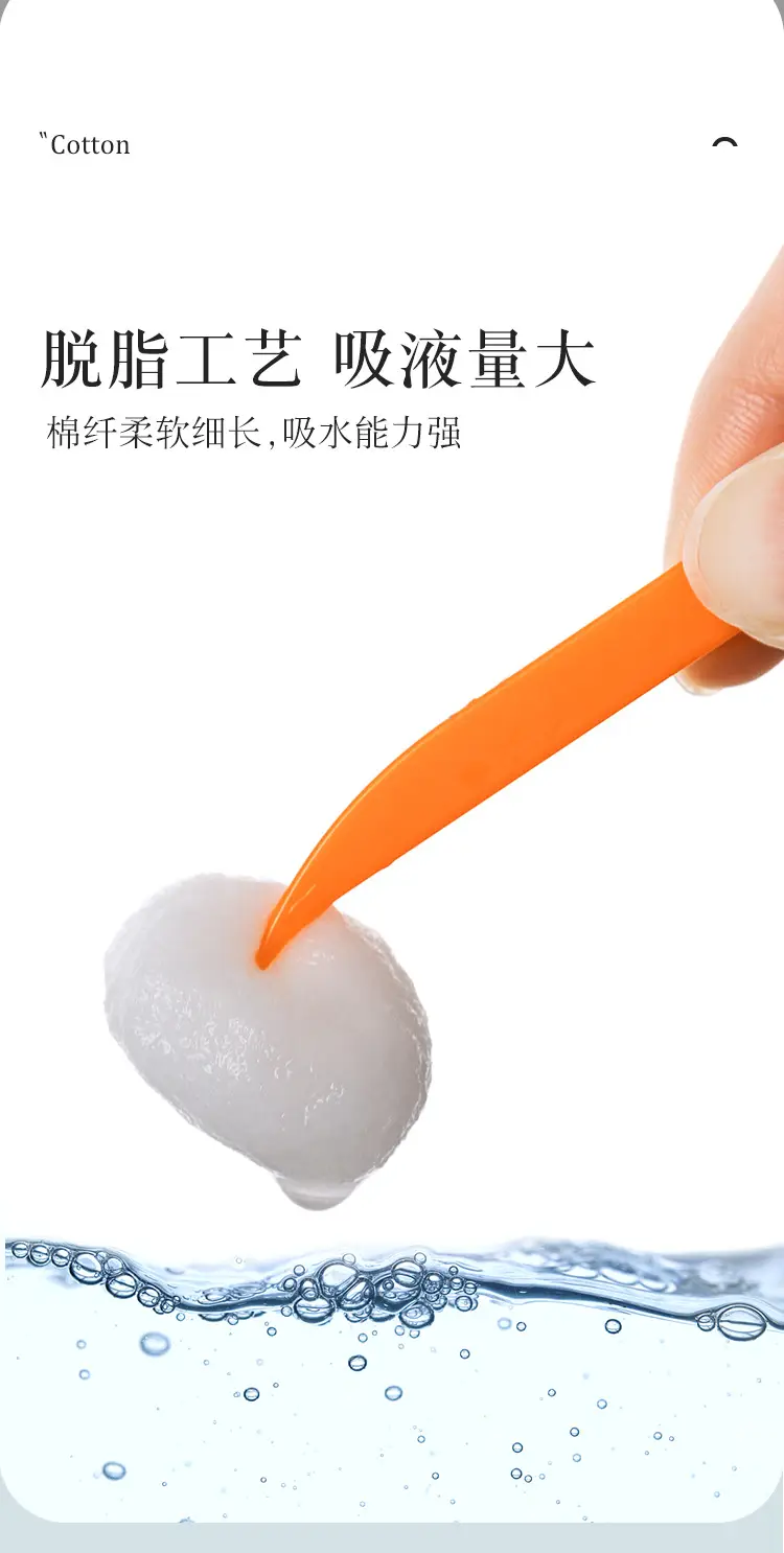 Cotton Ball Absorbent Wound Disinfection Makeup Dry Wet — feature 15