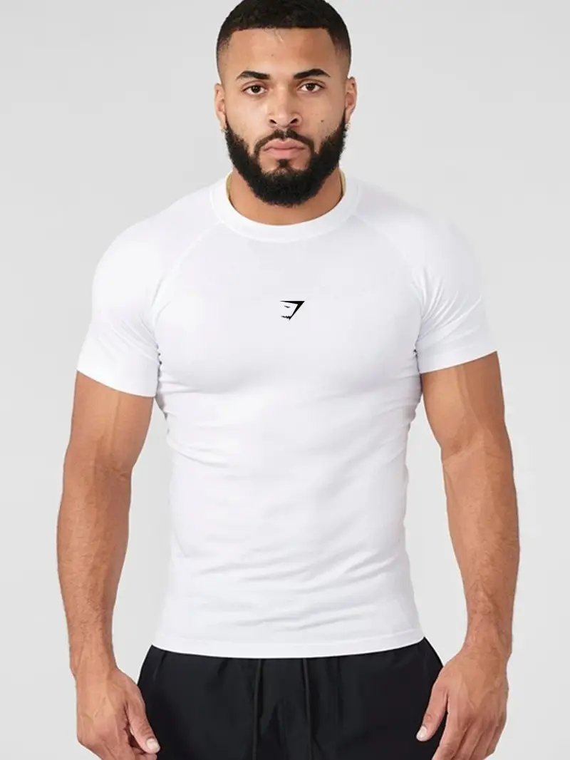 Purple Muscle Fitness T-Shirt for Men