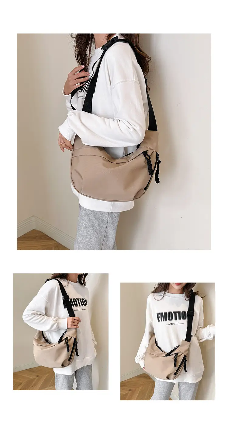 Red Nylon Crossbody Bag for Men Women 2024 — feature 20