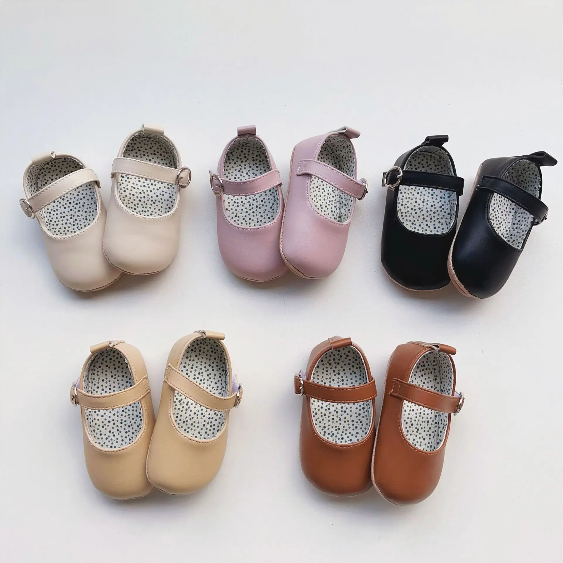 Princess T-Boat Shoes for Baby Girls Warm Cotton Velcro — feature 12