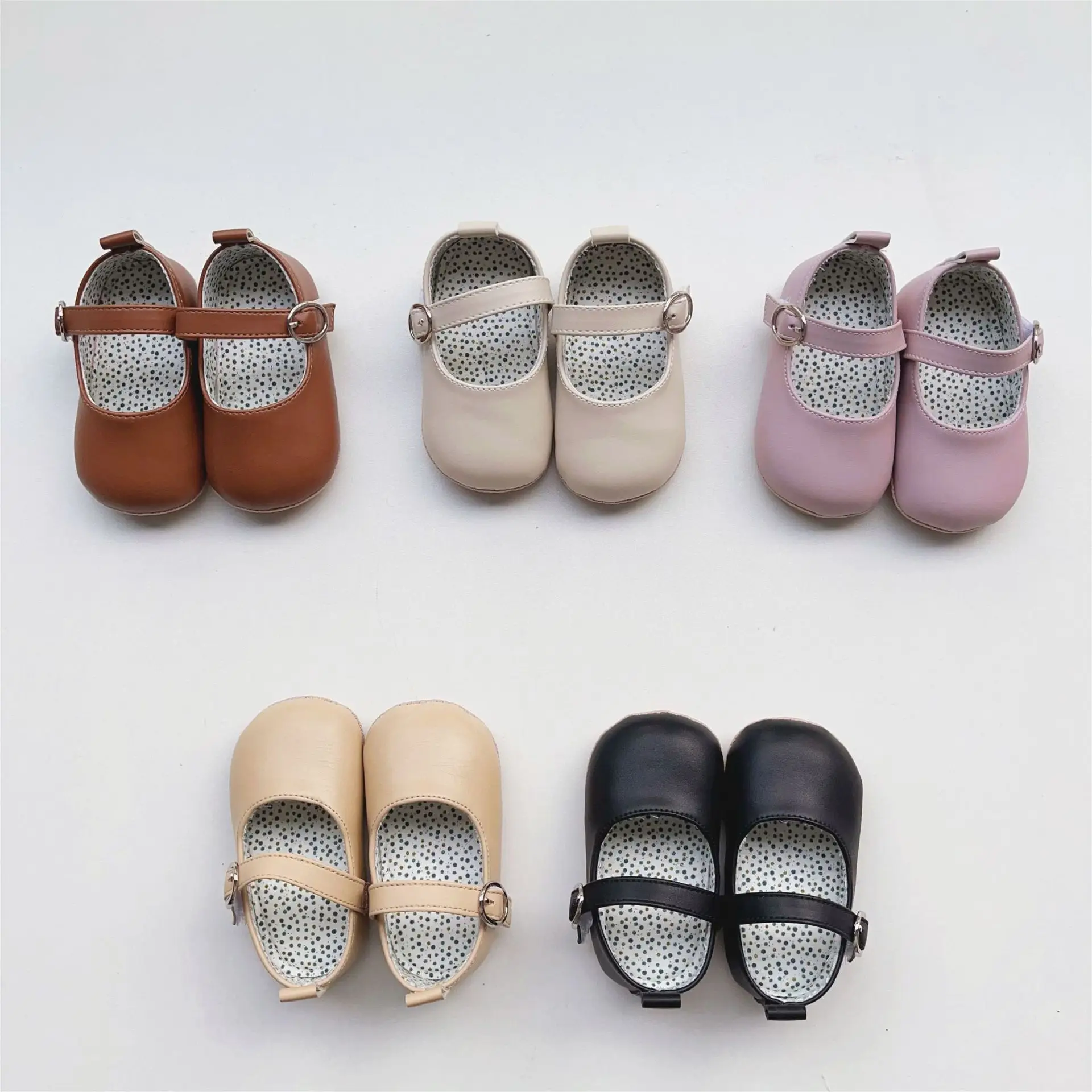 Princess T-Boat Shoes for Baby Girls Warm Cotton Velcro — feature 4