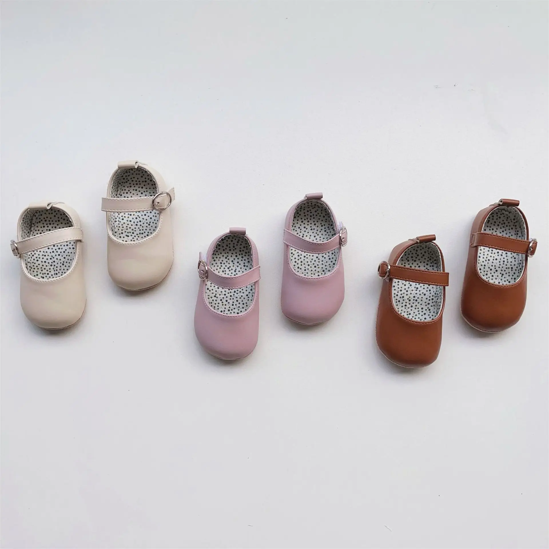 Princess T-Boat Shoes for Baby Girls Warm Cotton Velcro — feature 5