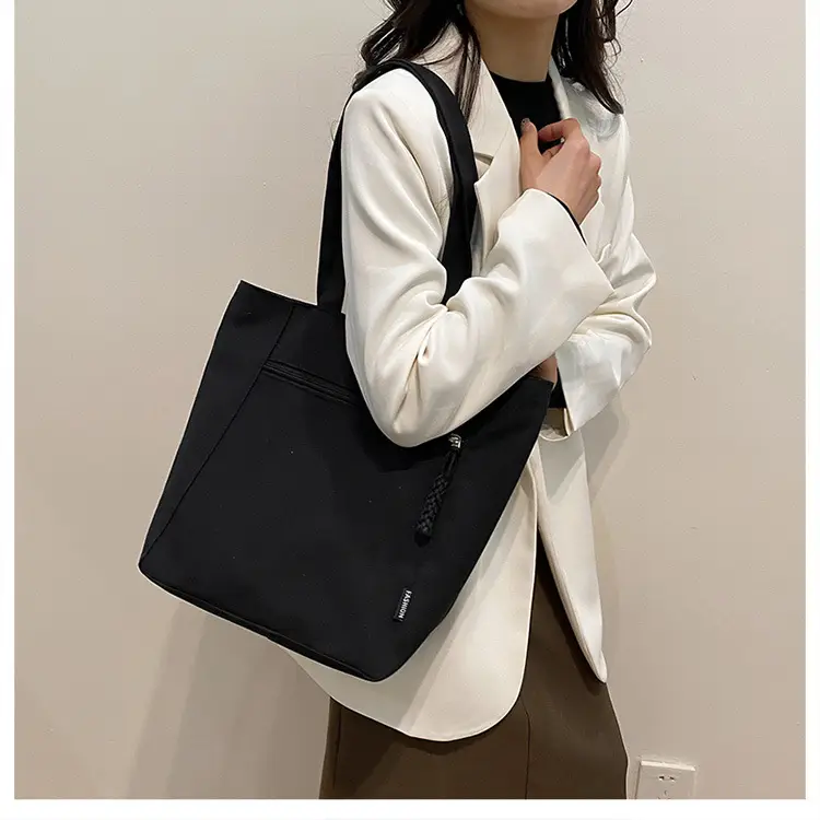 Women Canvas Shoulder Bag Large Capacity Spring 2024 — feature 26