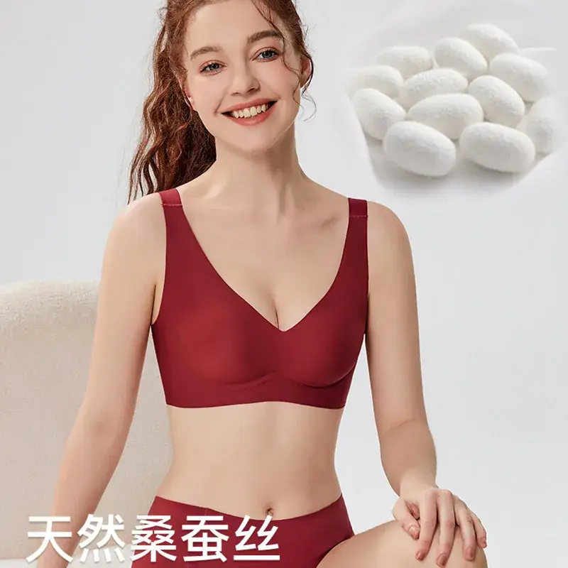 Women's Seamless Push Up Bra A-B Lightweight Underwire - Image 6