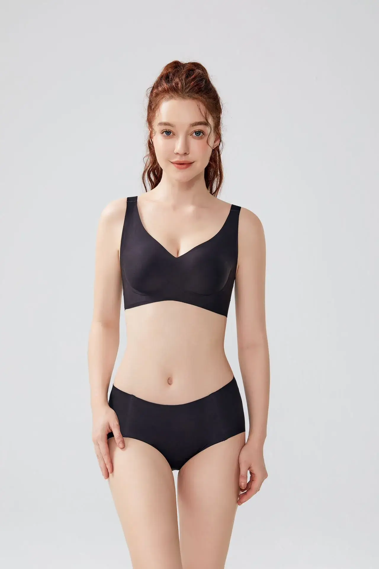 Women's Seamless Push Up Bra A-B Lightweight Underwire — feature 23