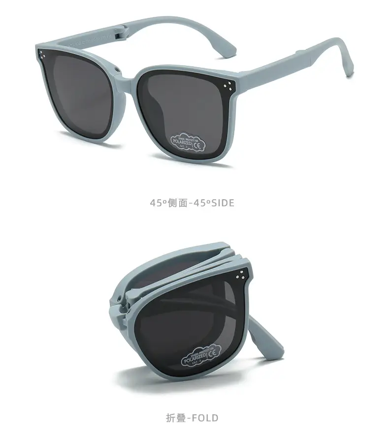 Men Green Black Sunglasses Foldable Polarized — feature 13