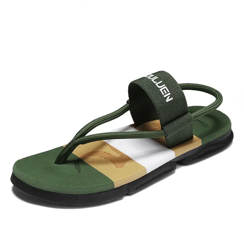 Cross-Border Summer New Beach Flip-Flops Men's Fashion Outdoor Men's Thick-Soled Sandals Foreign Trade Sandals Customization - Image 8