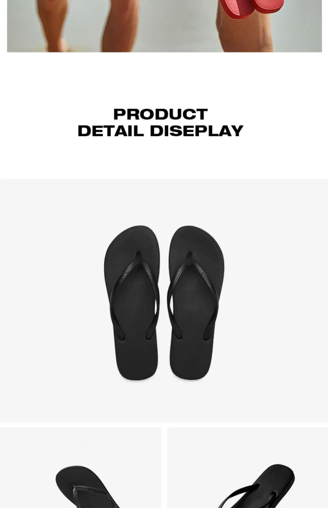 Summer simple flip flops men's and women's flat heel non-slip flip-flops couple outdoor beach flip-flops wholesale — feature 17