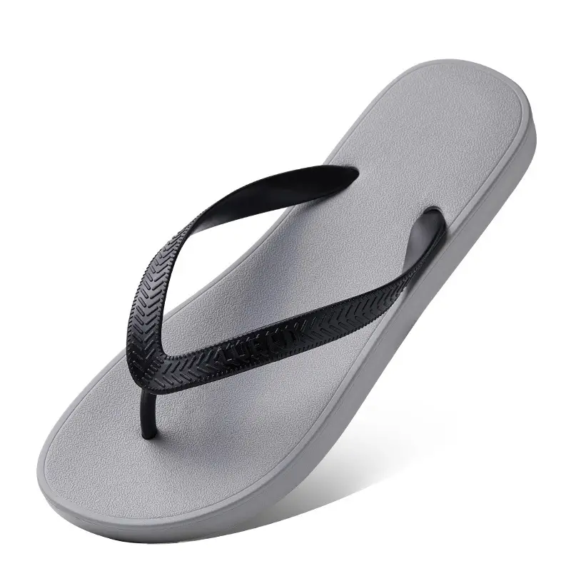 Summer simple flip flops men's and women's flat heel non-slip flip-flops couple outdoor beach flip-flops wholesale - Image 6