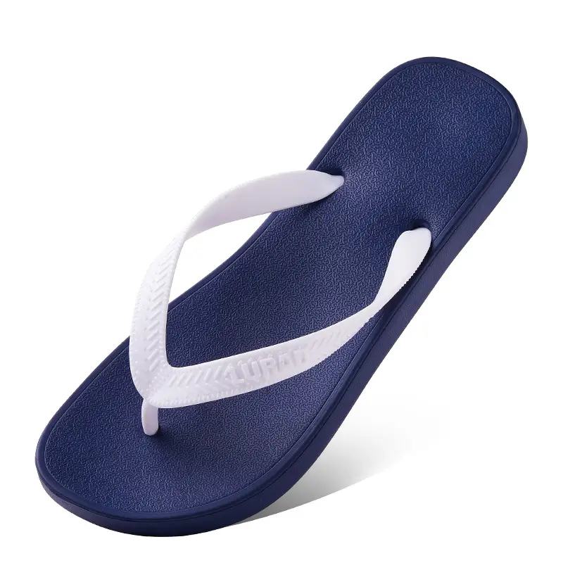 Summer simple flip flops men's and women's flat heel non-slip flip-flops couple outdoor beach flip-flops wholesale - Image 7