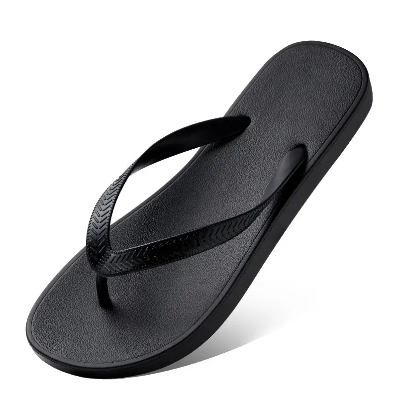 Summer simple flip flops men's and women's flat heel non-slip flip-flops couple outdoor beach flip-flops wholesale - Image 8
