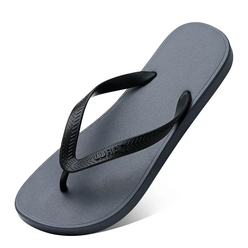 Summer simple flip flops men's and women's flat heel non-slip flip-flops couple outdoor beach flip-flops wholesale - Image 9