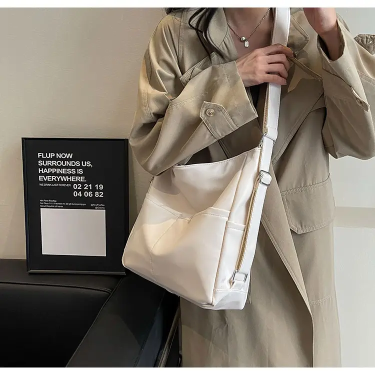 Brown Crossbody Shoulder Tote Bag Large Capacity Fashion Trend — feature 8