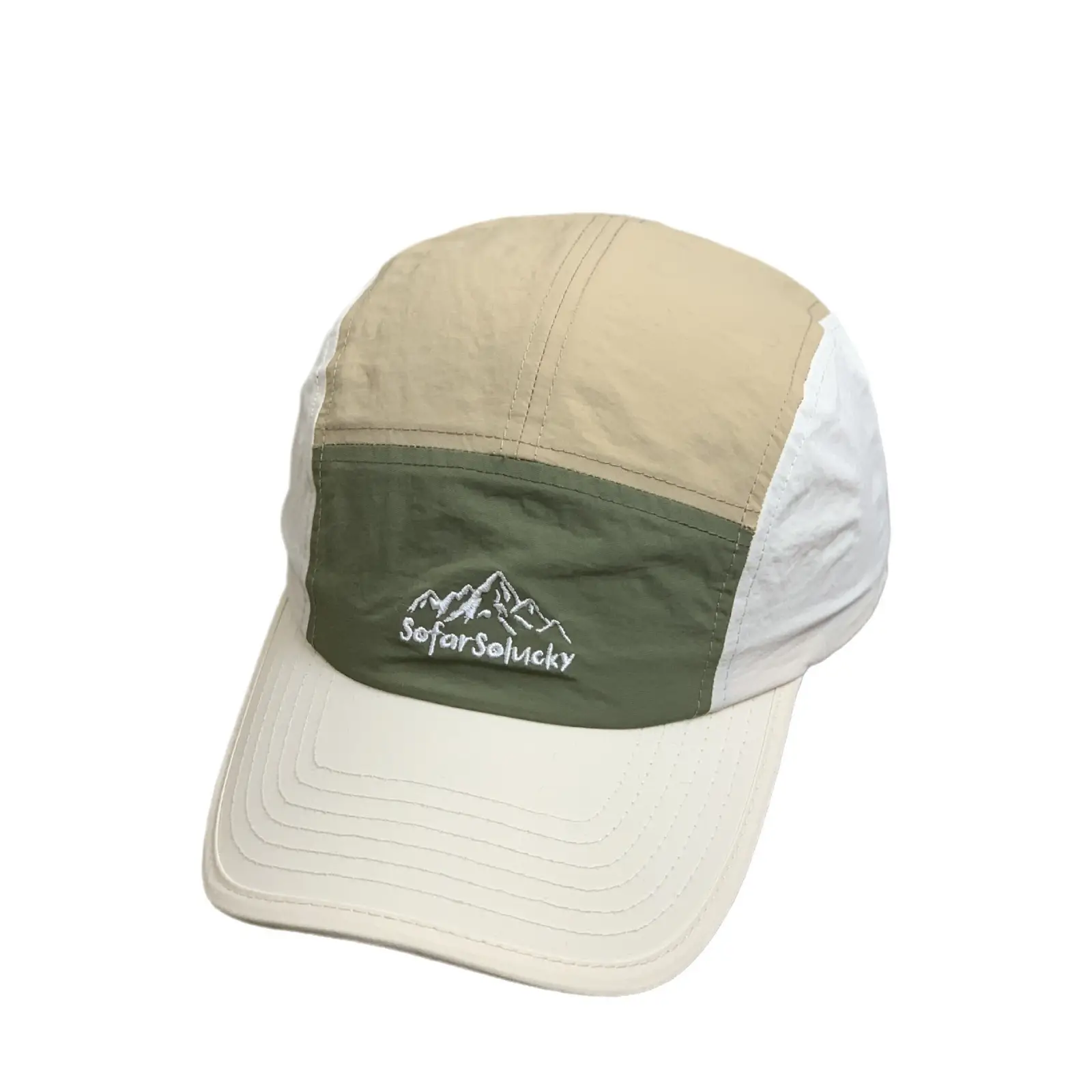 Japanese Retro Blue Orange Mountain Cap Summer Sun-Proof - Image 6