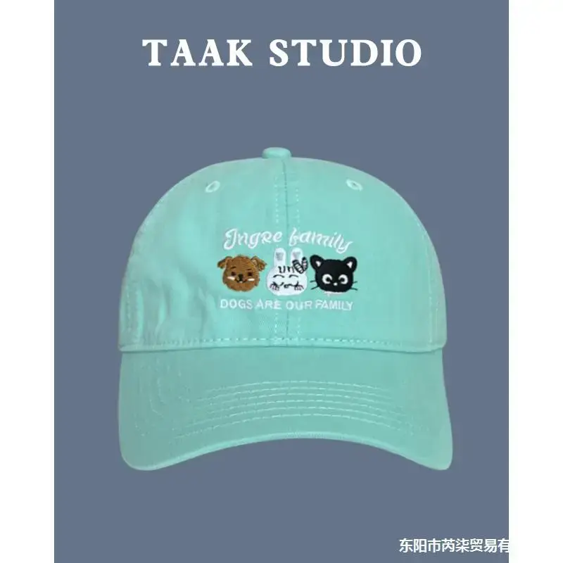 Japanese Cat Puppies Cap for Girls Spring Summer - Image 8
