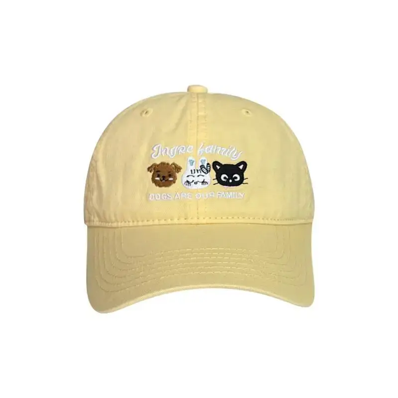 Japanese Cat Puppies Cap for Girls Spring Summer - Image 10