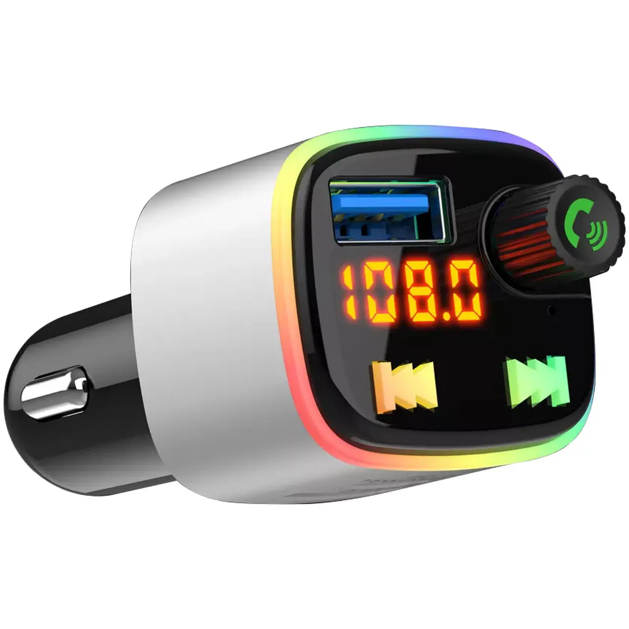 Bluetooth Car Charger with MP3 Player & Fast Charge - Image 4