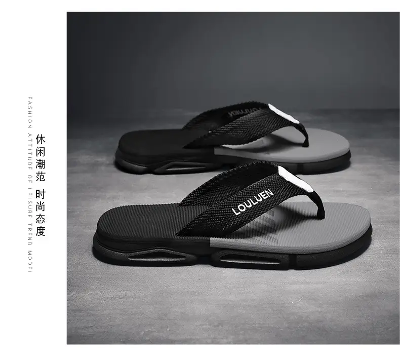 2026 New Summer Style Large Size Men's Flip-Flops with Soft Soles, Non-Slip Outdoor Flip-Flops, Men's Casual Beach Sandals — feature 18