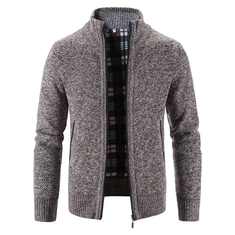 Men's Black Knitwear Cross-Border Warm Jacket - Image 6