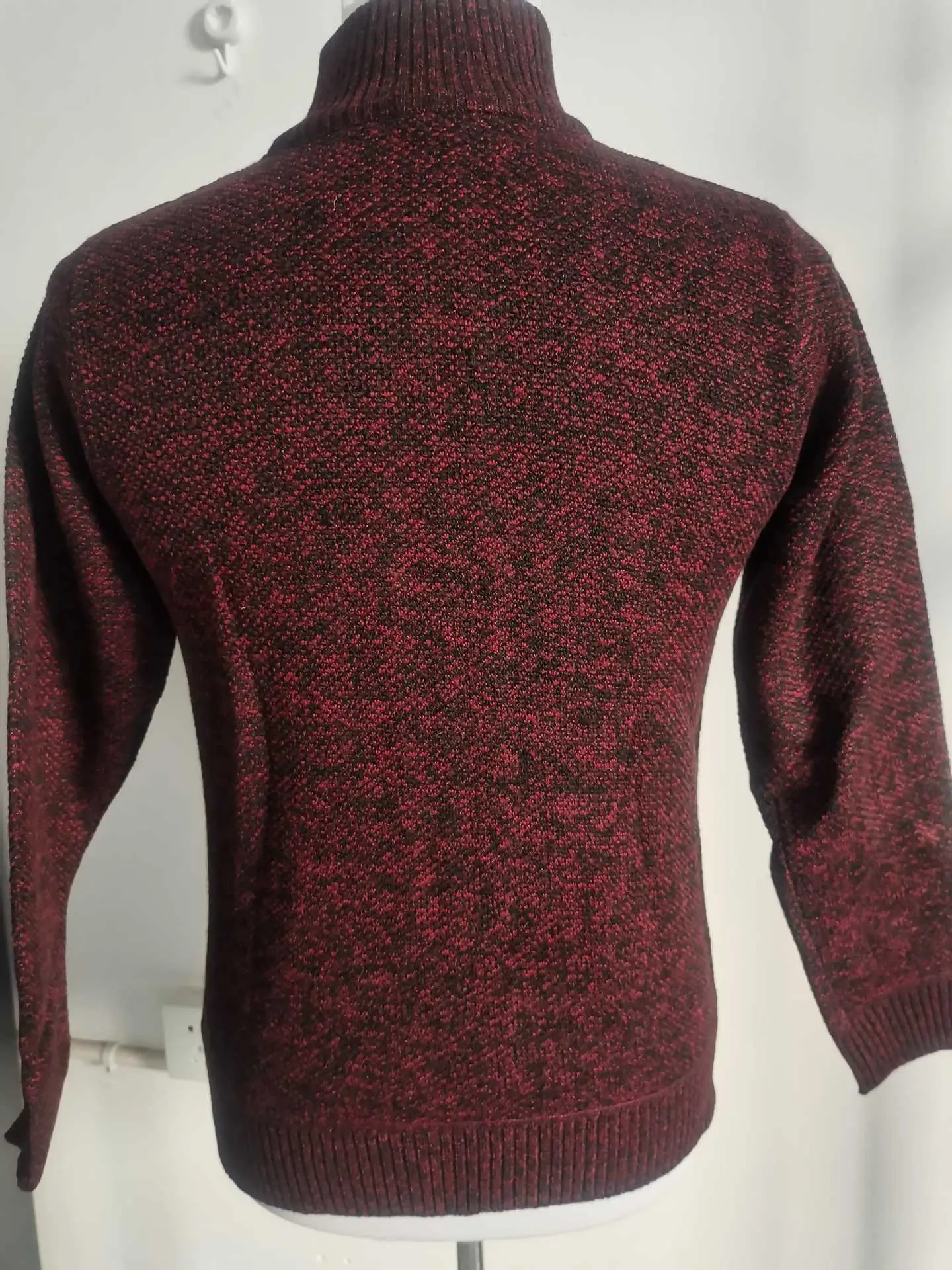 Men's Black Knitwear Cross-Border Warm Jacket — feature 20