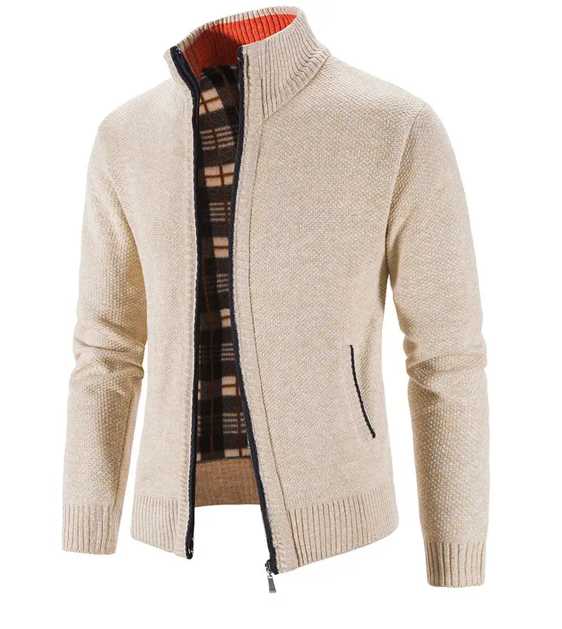 Men's Black Knitwear Cross-Border Warm Jacket — feature 22