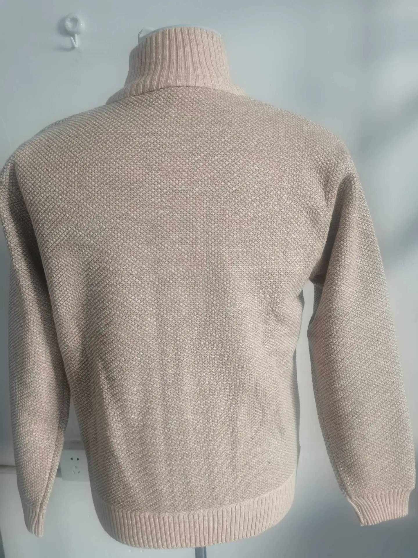 Men's Black Knitwear Cross-Border Warm Jacket — feature 24