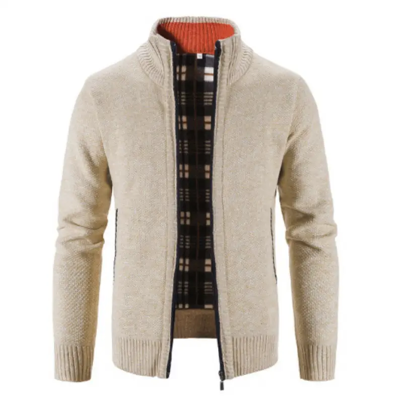 Men's Black Knitwear Cross-Border Warm Jacket - Image 7