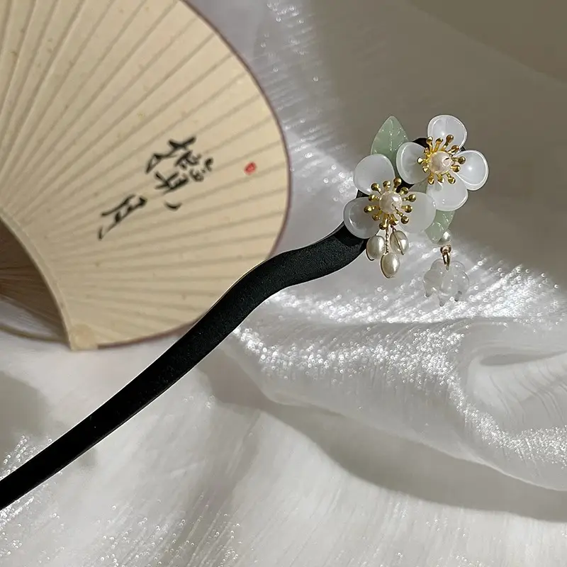 Antique Walking Tassel Hairpin Women's Hanfu Style - Image 94