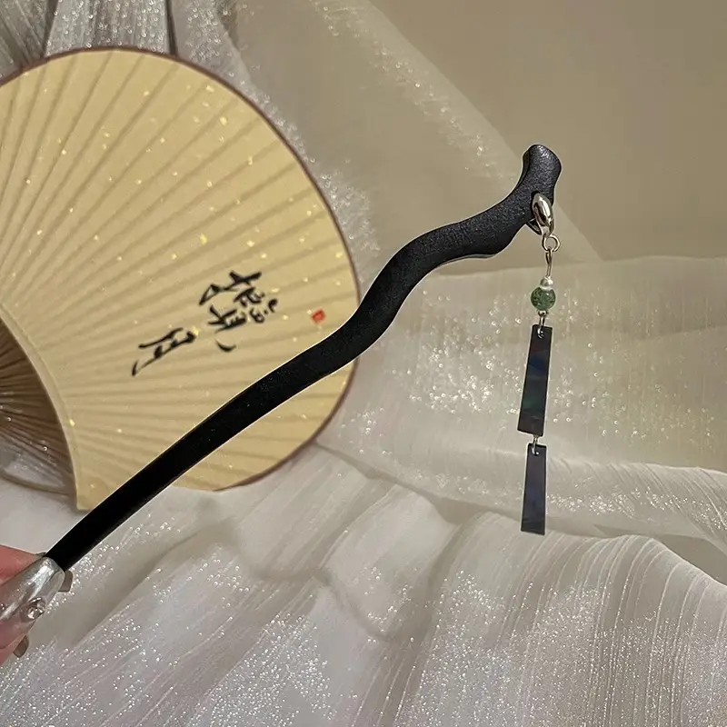 Antique Walking Tassel Hairpin Women's Hanfu Style - Image 97