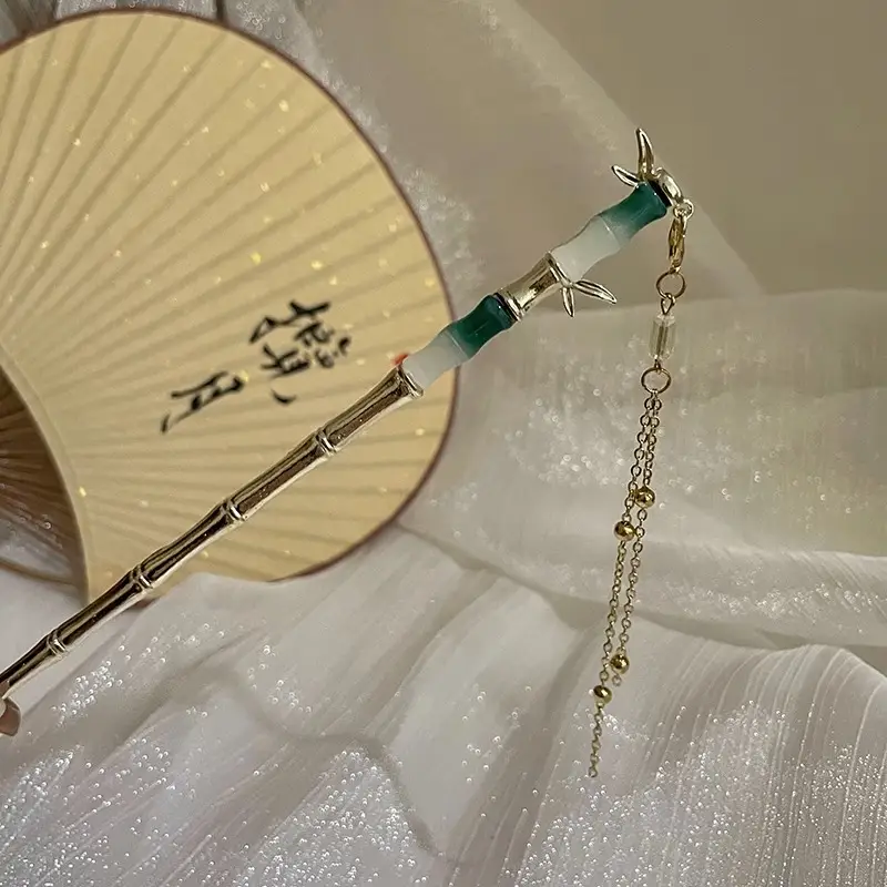 Antique Walking Tassel Hairpin Women's Hanfu Style - Image 99