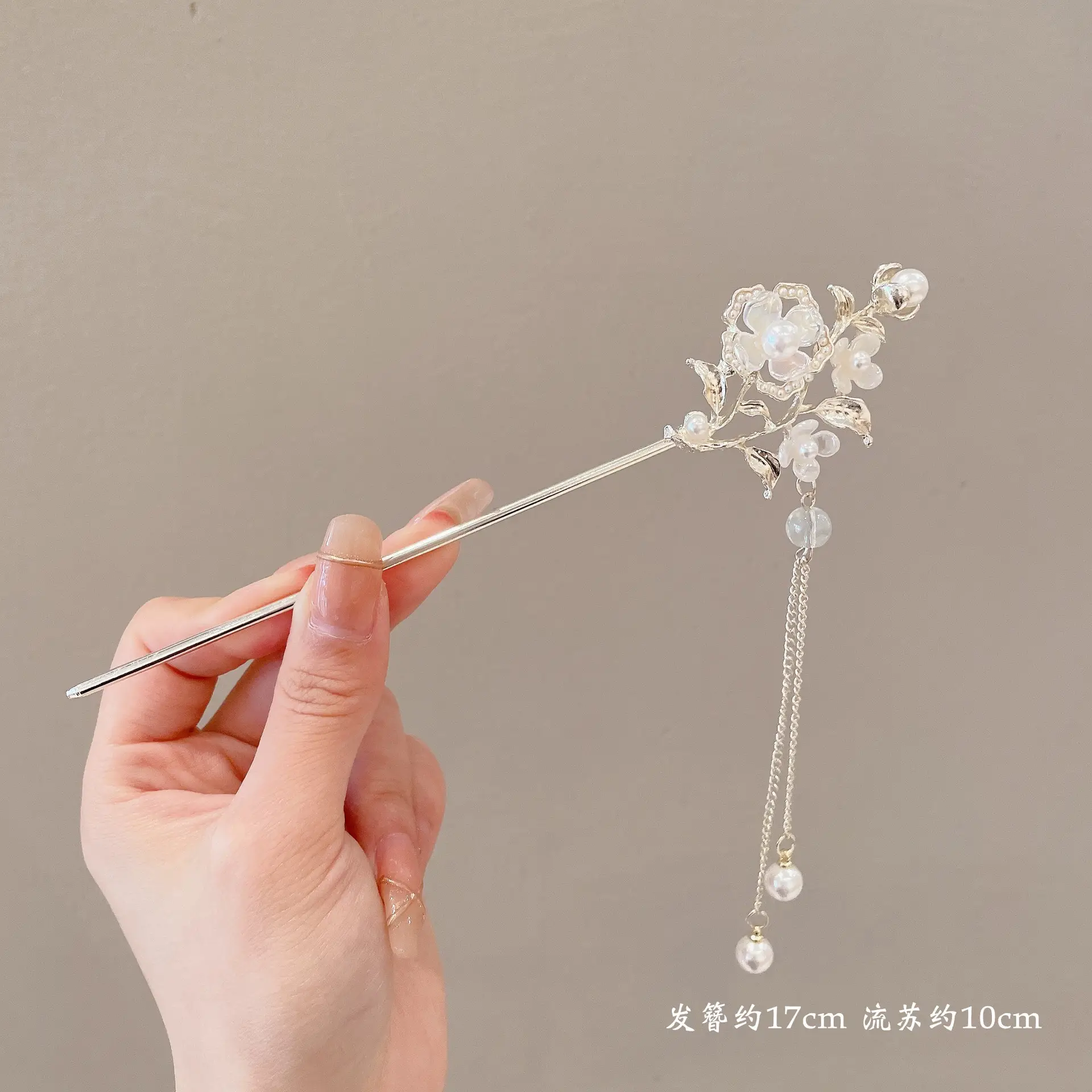 Antique Walking Tassel Hairpin Women's Hanfu Style - Image 104
