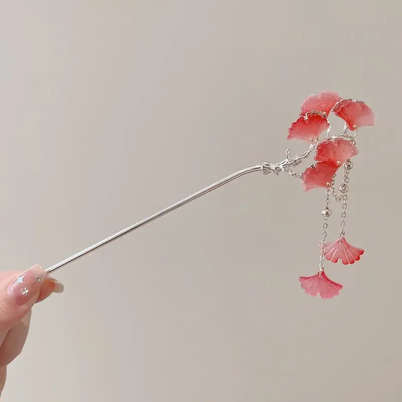 Antique Walking Tassel Hairpin Women's Hanfu Style - Image 105