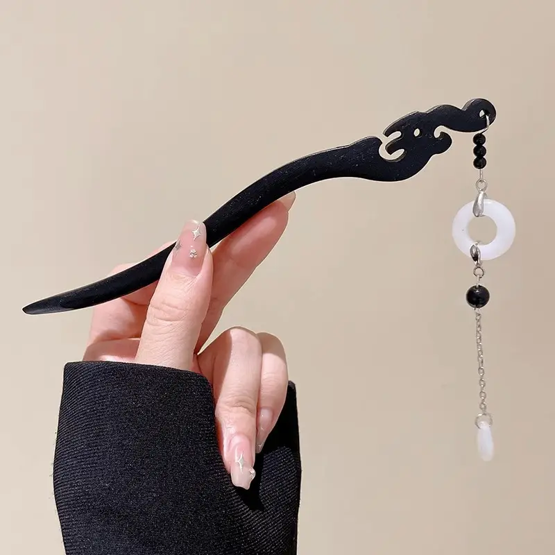 Antique Walking Tassel Hairpin Women's Hanfu Style - Image 109