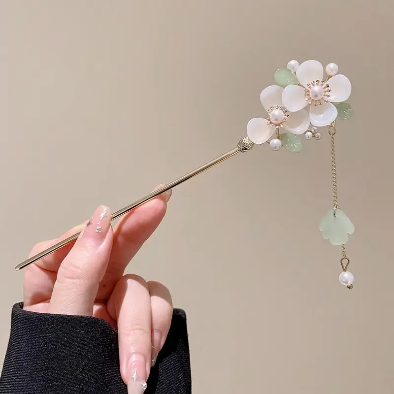 Antique Walking Tassel Hairpin Women's Hanfu Style - Image 110