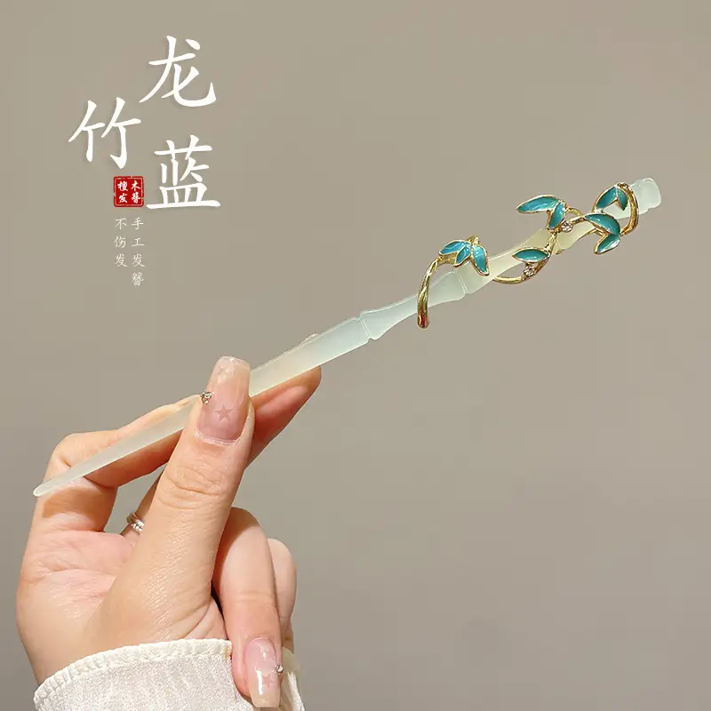 Antique Walking Tassel Hairpin Women's Hanfu Style - Image 21