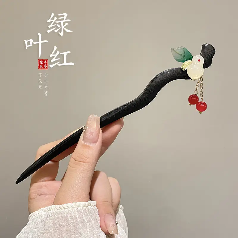 Antique Walking Tassel Hairpin Women's Hanfu Style - Image 26