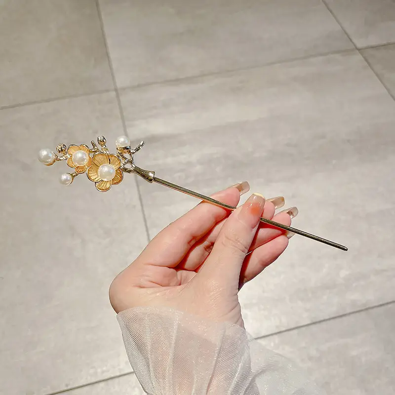Antique Walking Tassel Hairpin Women's Hanfu Style - Image 54