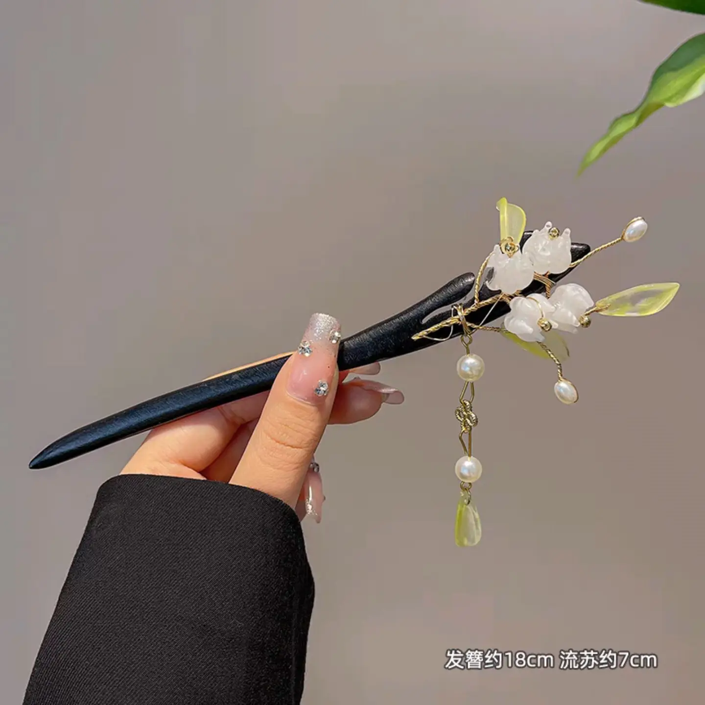 Antique Walking Tassel Hairpin Women's Hanfu Style - Image 72