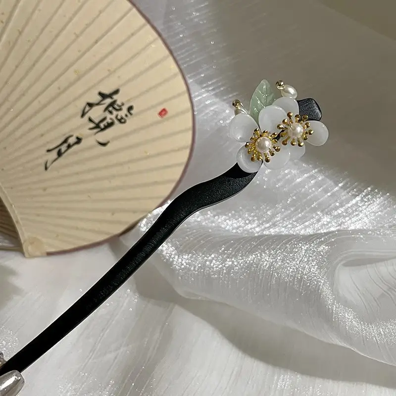 Antique Walking Tassel Hairpin Women's Hanfu Style - Image 93